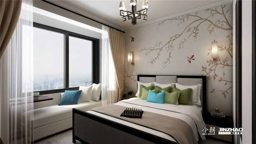 |【设计大赏】国宾壹号137㎡新中式风格,最in中式装修塑造新潮流!