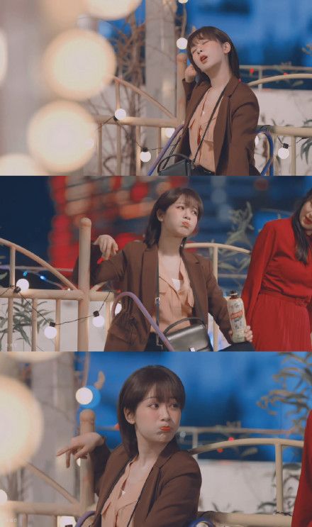 杨紫|杨紫醉酒吻戏名场面再加一，和井柏然CP感满满