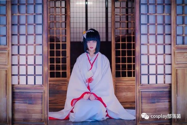 龙珠|cos：雏田白无垢cos正片