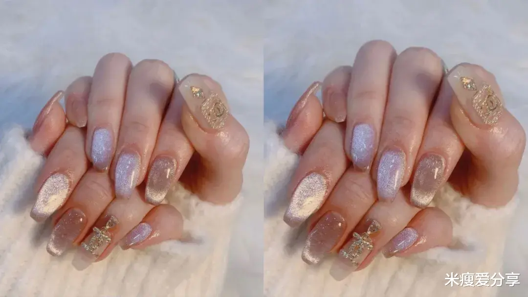 猫眼|楚楚动人的猫眼美甲,大方神秘,自带的贵气感谁会拒绝?