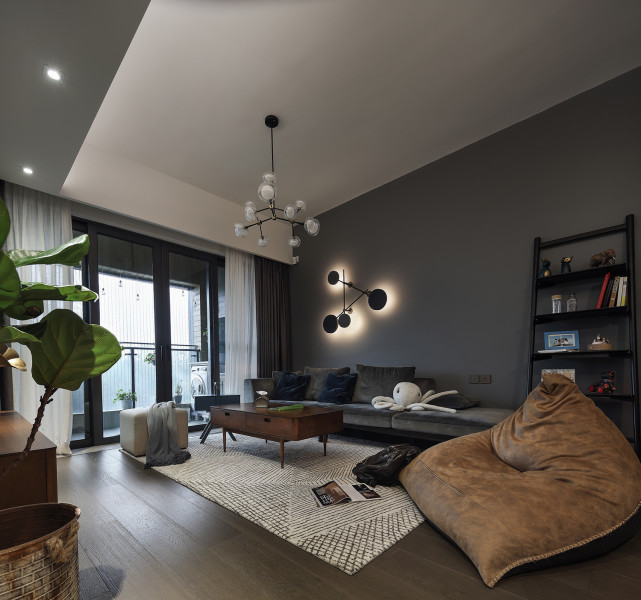 工业风设计:要构建工业风的水泥墙,软装设计如何搭配?