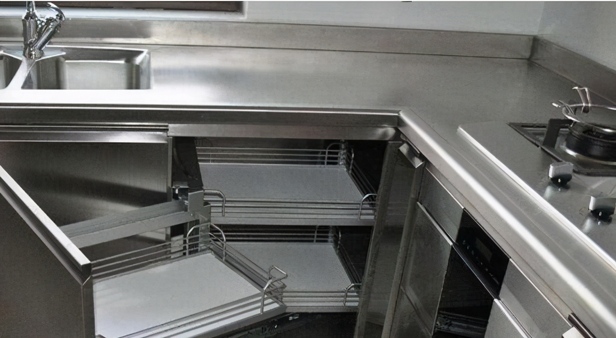 |橱柜台面用上不锈钢，用过的都说真香