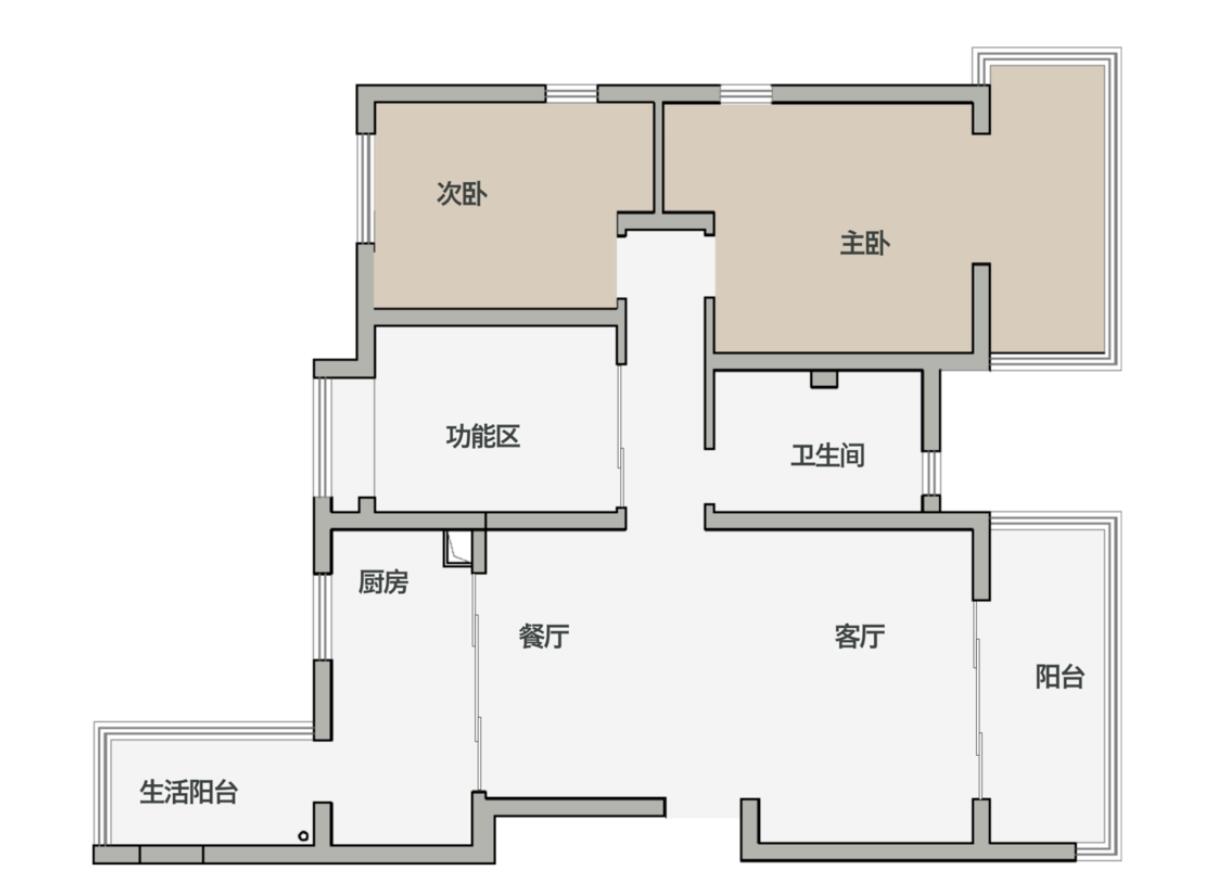 为避免新家“同质化”，她坚持不设装修风格，完工后优雅极了