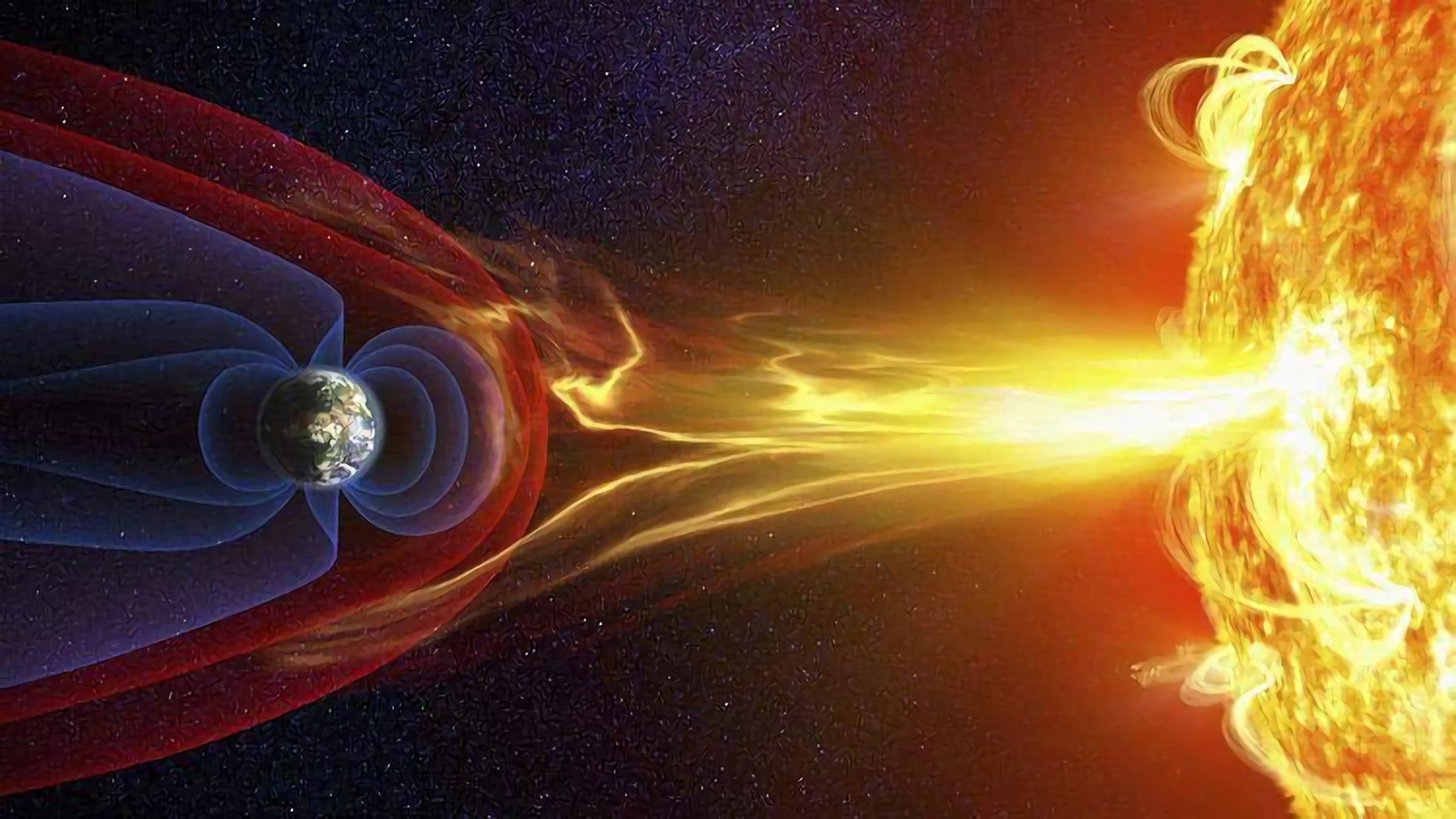 行星 研究发现，水星来历不明的巨大铁核，跟太阳磁场有密切关系。