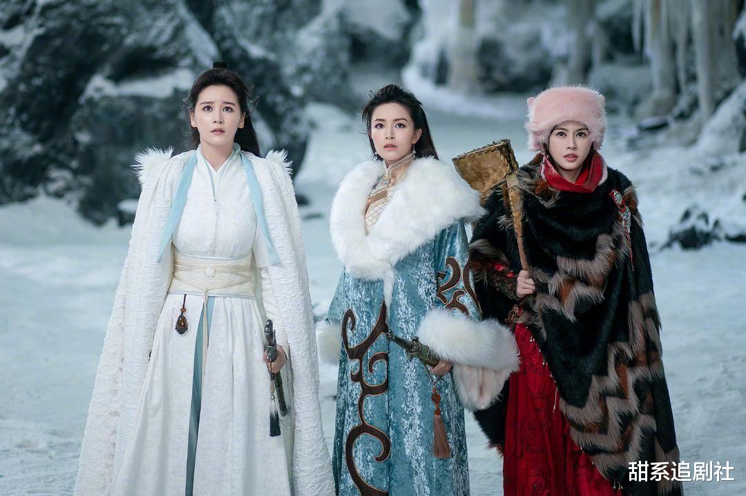 迪丽热巴|王晶晒新倚天剧照，赵敏、周芷若让人脸盲？远远不及经典版