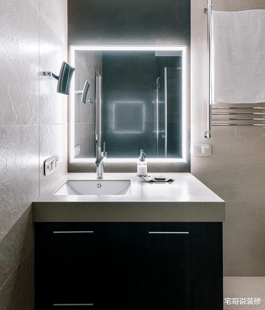 宅哥说装修|28岁IT小哥的30㎡公寓，舍弃客厅，反而越住越舒适，高级感十足