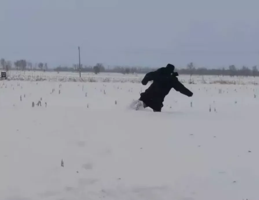暴雪中徒步8小时,找回30头牛!