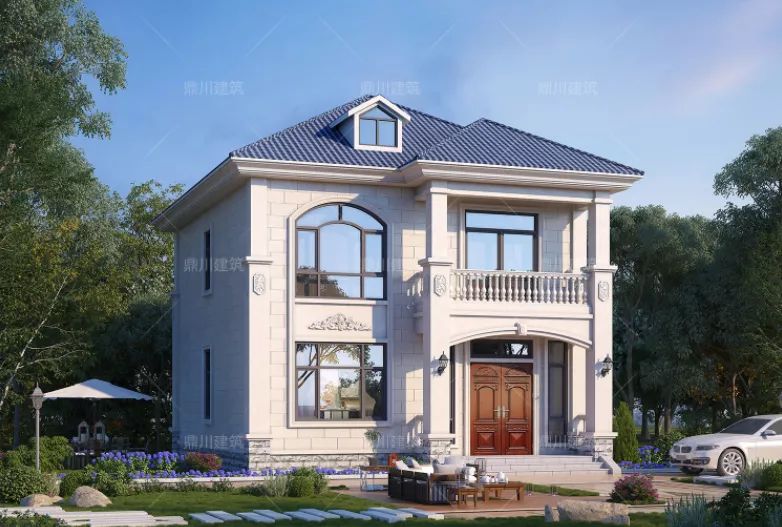 20多万就能建别墅，4款二层农村别墅任你挑选