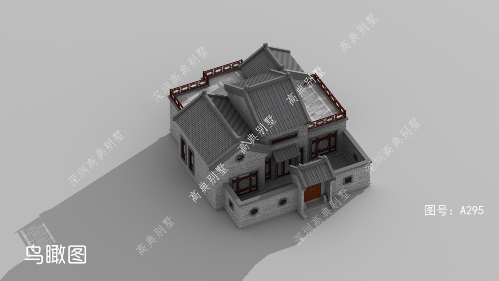 漂亮的中式别墅,建房必备,不要错过哦。