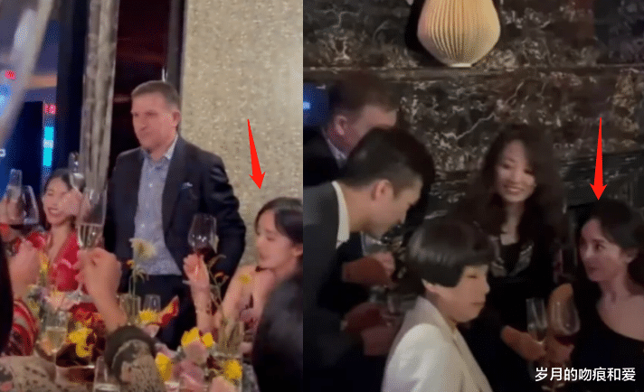 杨紫|杨幂后台喝酒被抓拍！穿V领吊带身材火辣，一脸酷劲气场十分强大