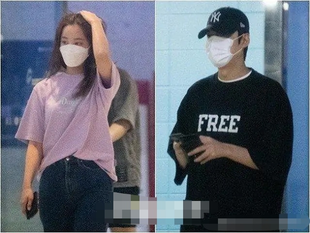 一街拍|李敏镐妍雨恋情曝光，两人低调打扮去看电影，女方大长腿好惊艳！