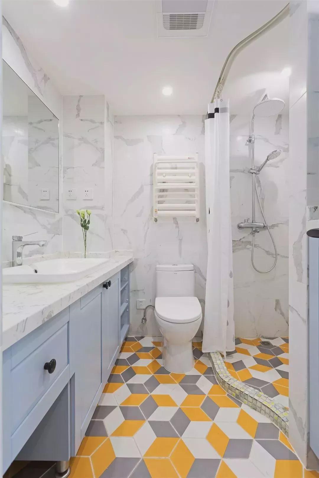 |63㎡小户型2室2厅简约北欧风，儿童房还能这样设计！