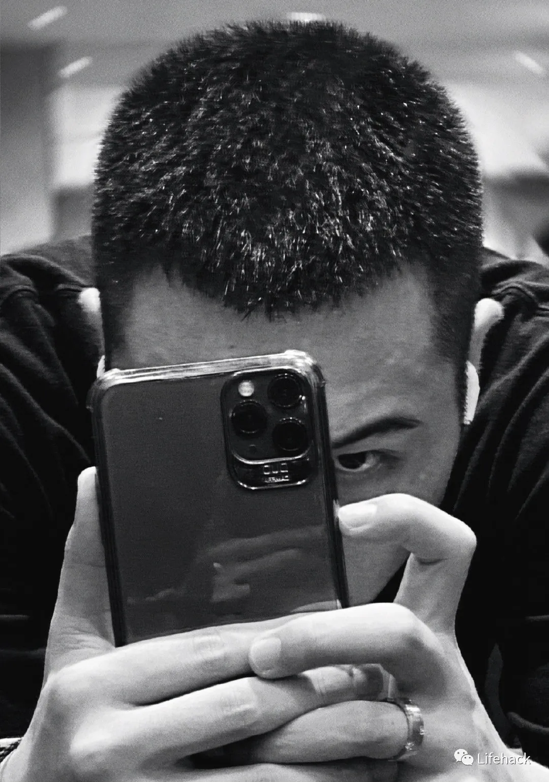 酸奶|网吧偶遇寸头天菜,果然男生留寸头最帅比