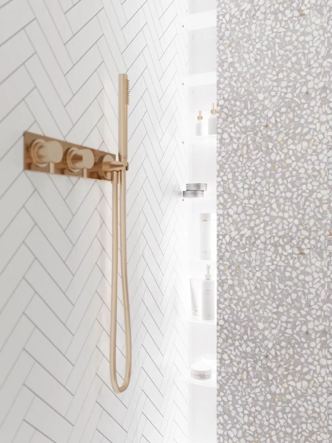 80㎡现代公寓，原木+金属+大理石，这才是家该有的模样