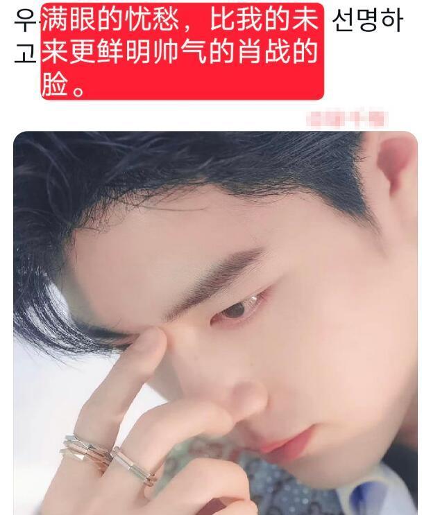 肖战|肖战登《Elle》韩国引热议，语无伦次却好会夸，要“美神”负责？