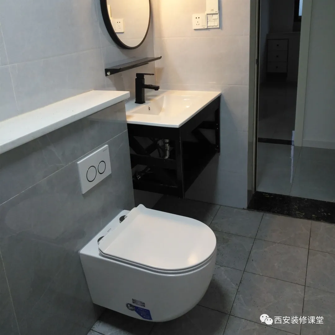 墙排马桶,考虑好高低水箱