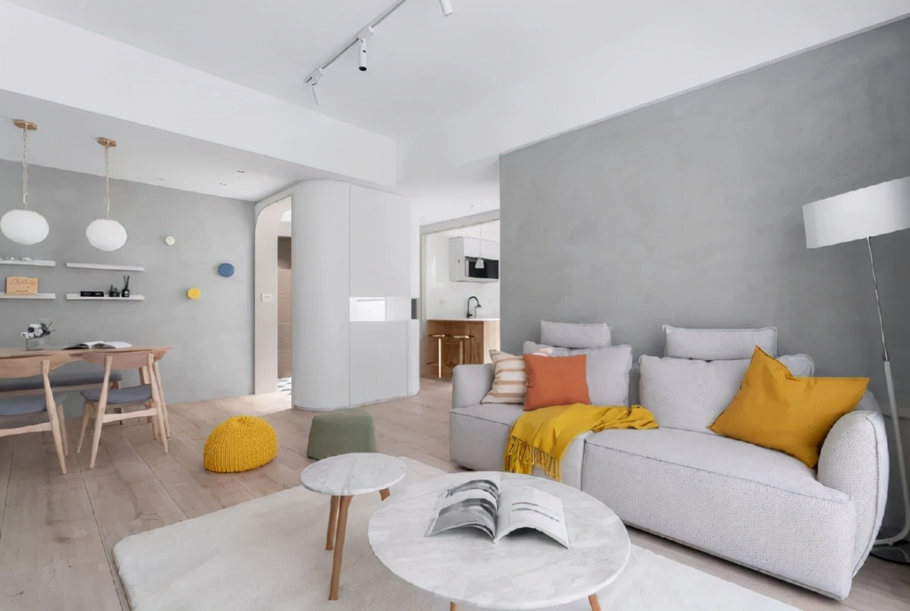 107平对空间做减法，去除不必要的摆设，整个居住更舒心