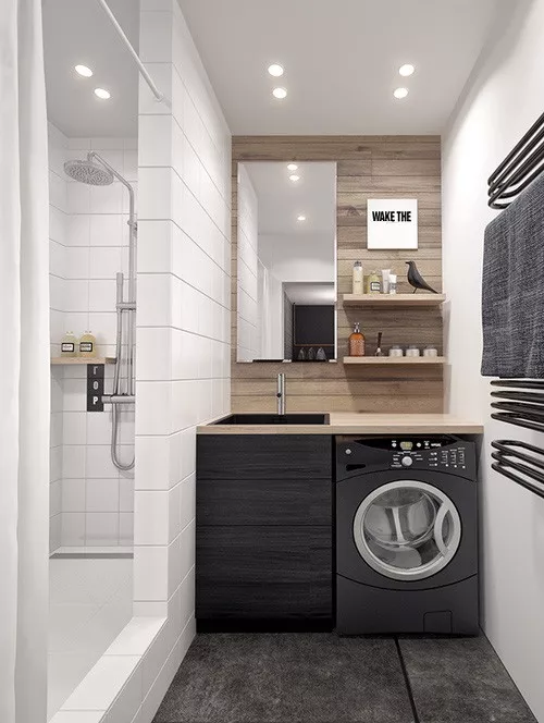 22款卫生间干湿分离设计,给下次装修预备着 装修案例库