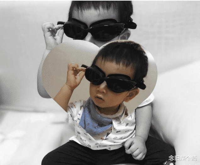 杨思琦|杨思琦一儿一女已长大，9岁女儿不算漂亮，2岁儿子却萌感帅气