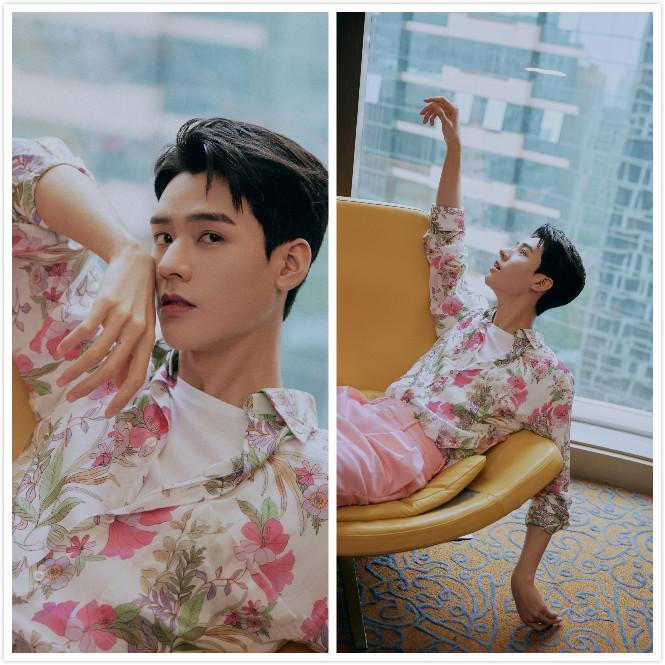 BiuVogue|龚俊作为男人还挺开放的，穿的衣服粉嘟嘟的，一不小心就显\＂娘\＂