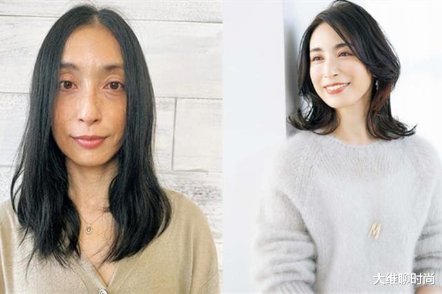 短发 换个发型竟然像整容，看了这几位40+女人的前后对比，真不敢相信
