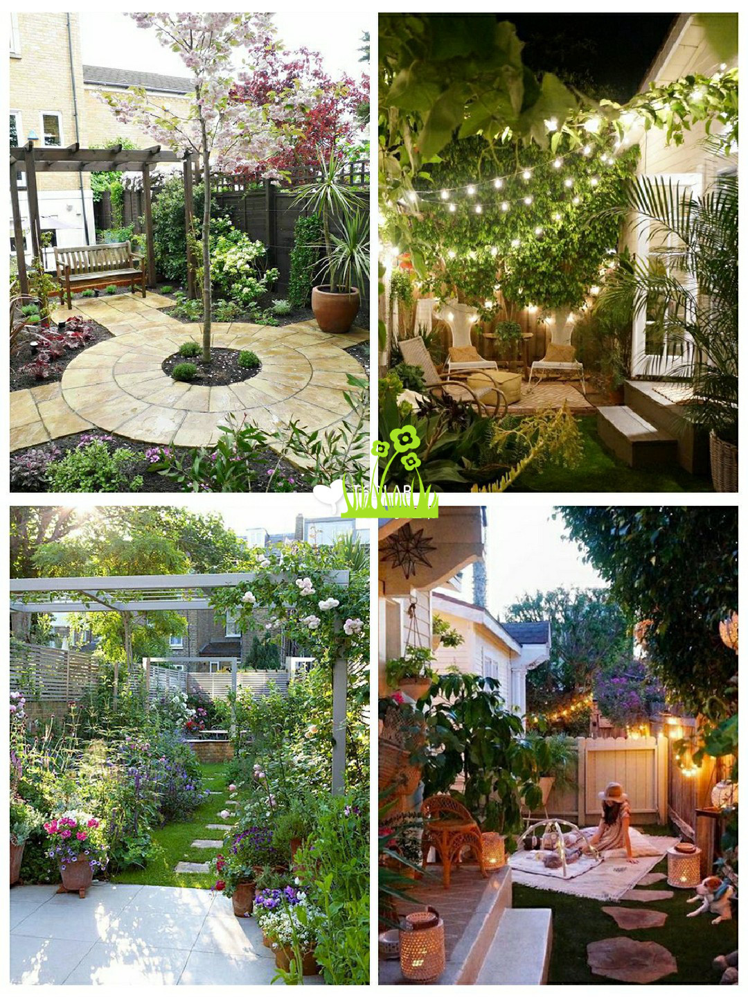 |小庭院装修：这36个小院设计，没有任何花里胡哨，自己就可以建