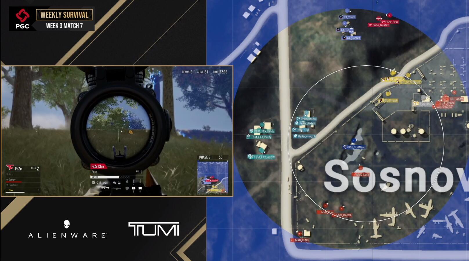 pero|PGC第三周生存赛第7局 Pero犹豫不决错失机会 GBL吃鸡