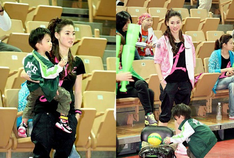 张柏芝|?张柏芝肚大如球被围观，网友纷纷猜测：她第8次怀孕吗这是？