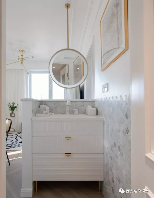 60㎡一室一厅法式小宅，两人的浪漫家