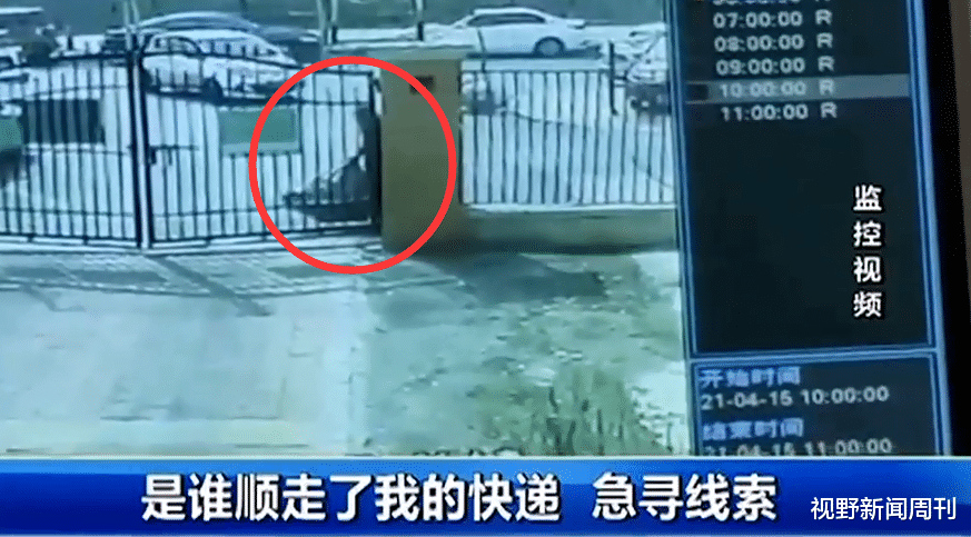 视野新闻周刊 长春快递员将24件快递放门口,路过大娘全顺走,第二天又悄悄送回来10件,警方:不够立案