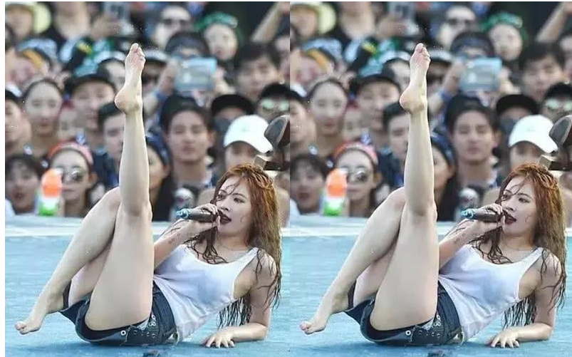 练习生|韩国女星为出名有多拼？在舞台上表演的时候，全身湿透依旧面带微笑