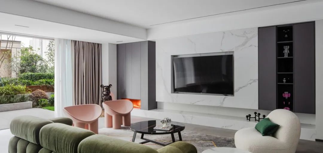 大套间、足采光!110m2满屏艺术感的现代风,看呆了95后的我