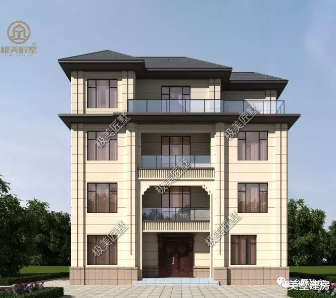 占地90平，四层别墅这样建，简洁大方又时尚