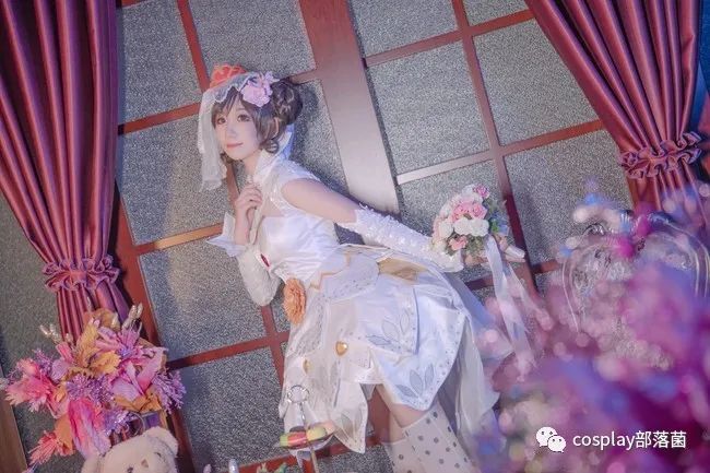海贼王|cos：王者荣耀小乔纯白花嫁cos正片@莲央
