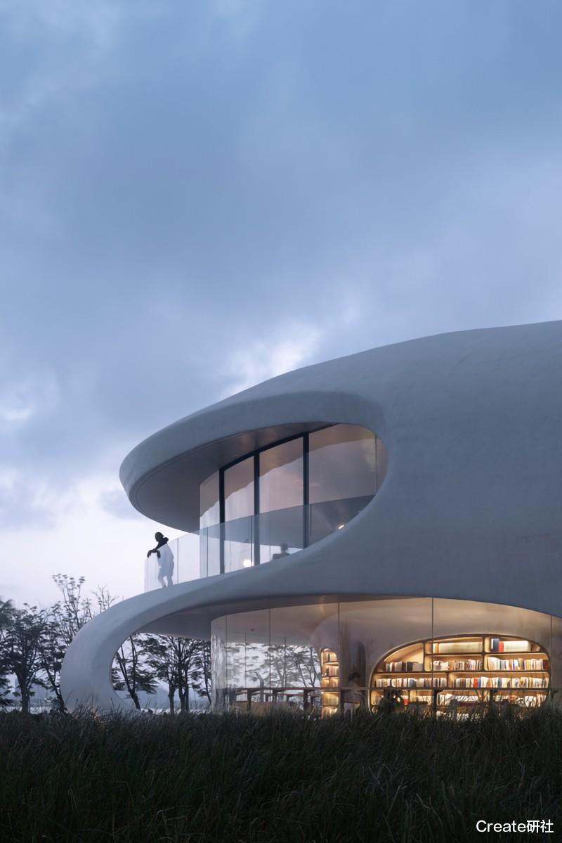 Create研社 海口云洞图书馆 / MAD