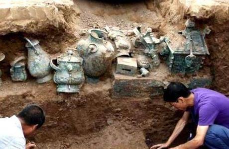 卫星 秦始皇祖母墓出土奇怪生物头骨,专家百思不解,外国专家指出原因