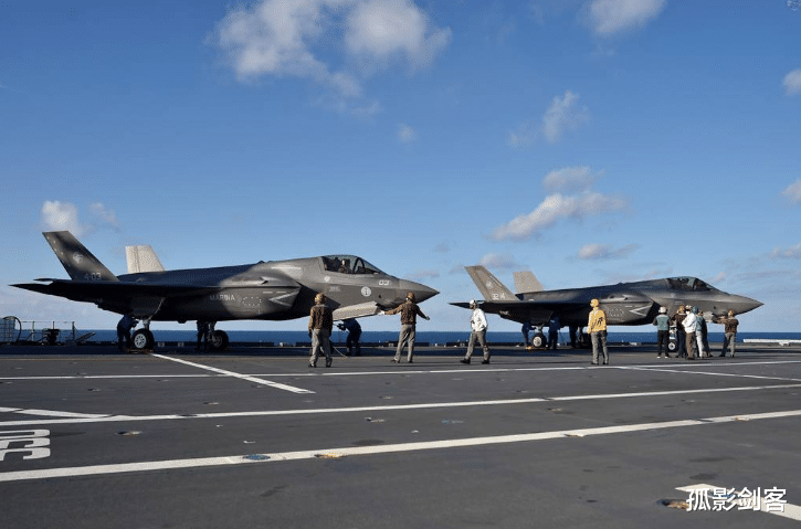 F-35|继“出云”号后，能起降五代机的航母又多了一艘，不过吨位太小