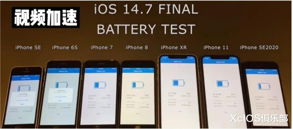 iOS14|iOS14.7 正式版续航测试出炉，相比上个版本有不小提升