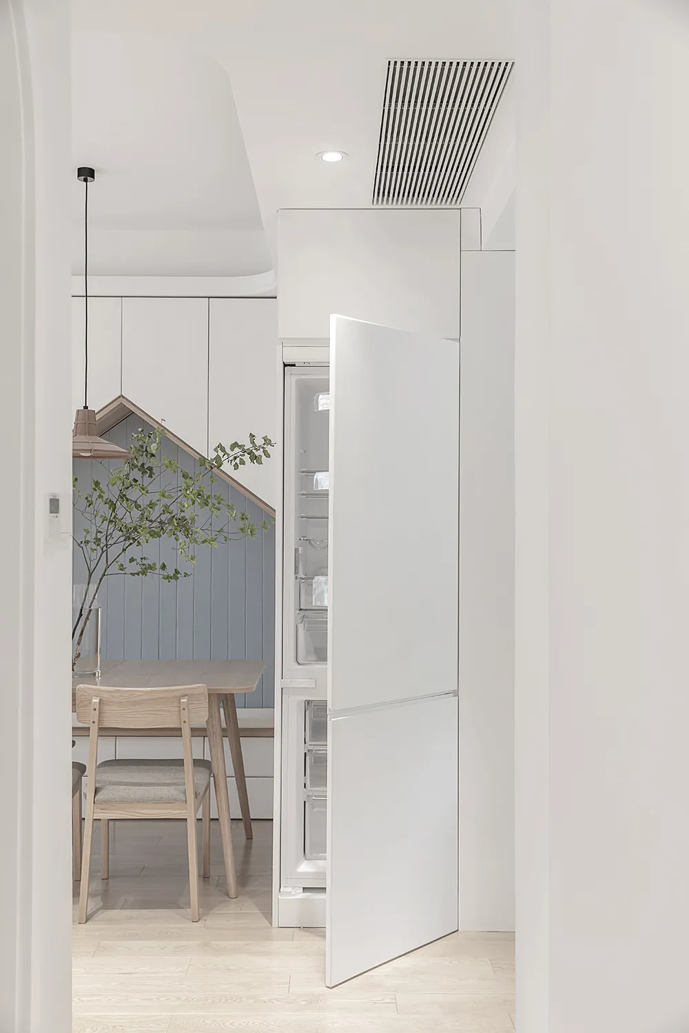 59㎡二手老破小改三室，空间利用到每一寸！