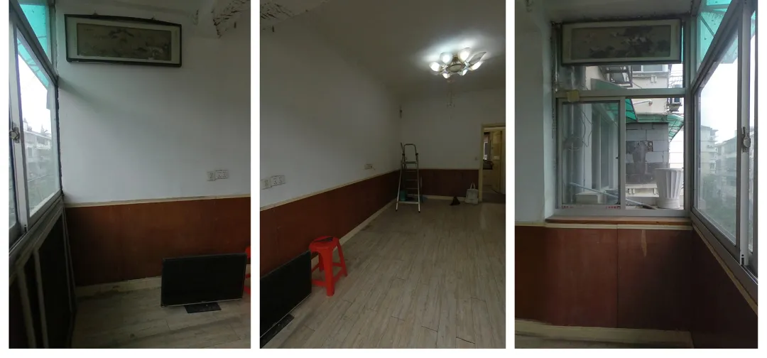 59㎡二手老破小改三室，空间利用到每一寸！