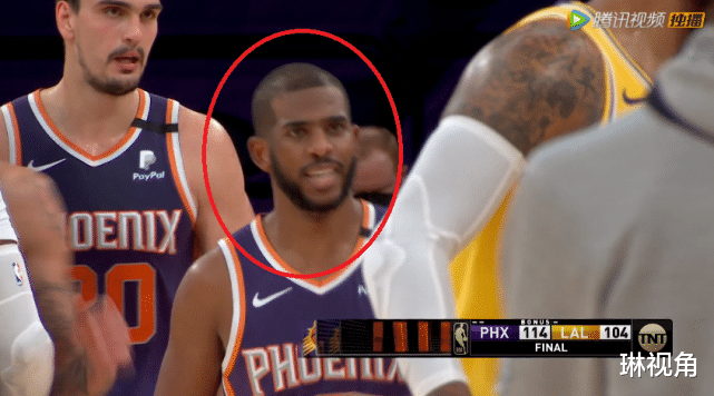 湖人隊|湖人不敵太陽！勒布朗38+5+6，賽后保羅尋找老詹，對方已經退場