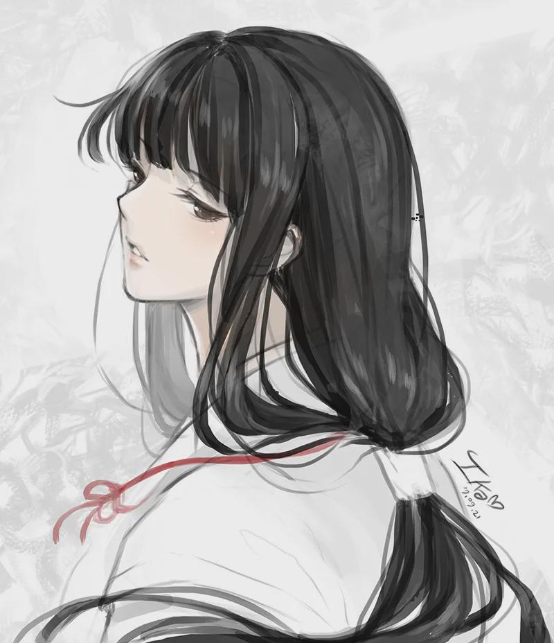 画师|动漫美图：韩国画师IKA的插画作品