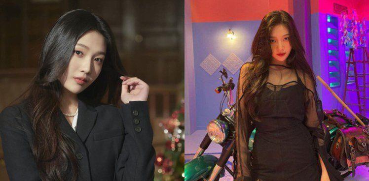 只一人|极致S曲线！RedVelvet Joy紧身洋装，现身新剧《只一人》记者会