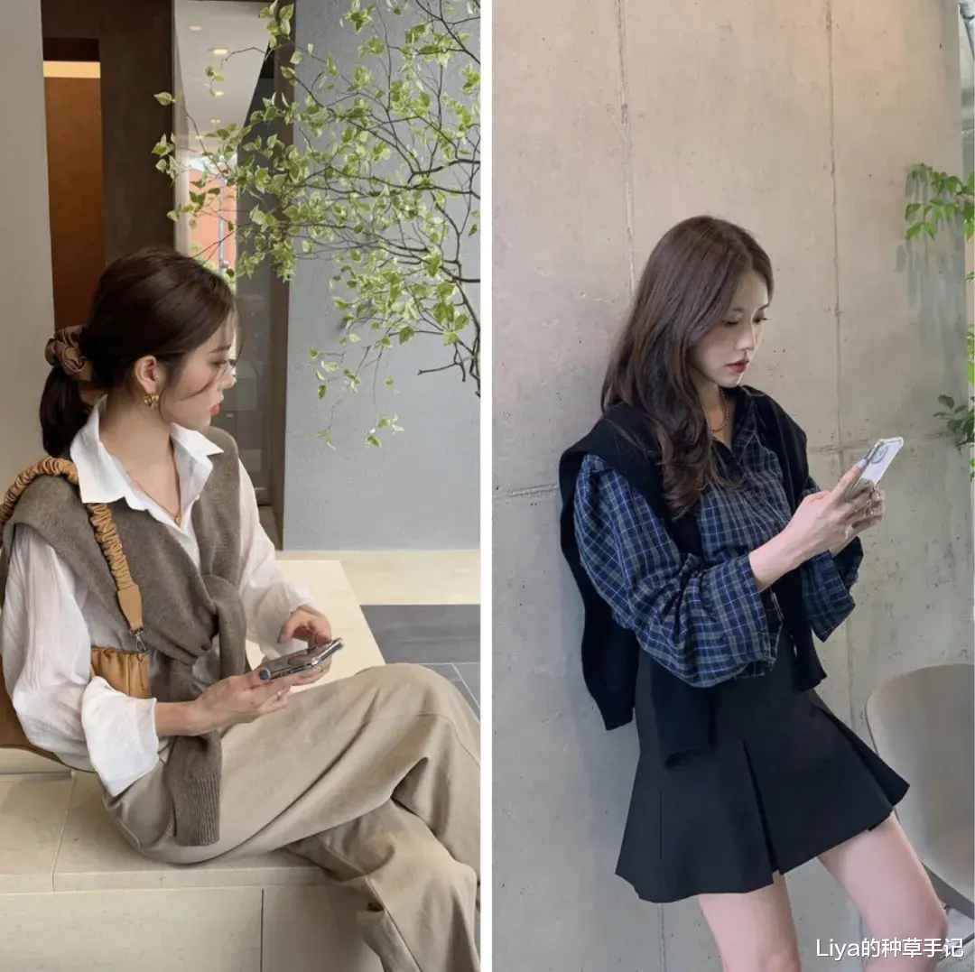 Liya的种草手记 今秋毛衣“不好好穿”火了，气质又好看