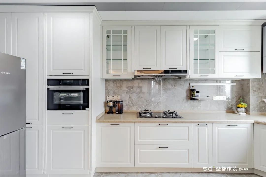 小户型厨房太小?圣都家装教你3招搞定厨房收纳,空间翻一倍!