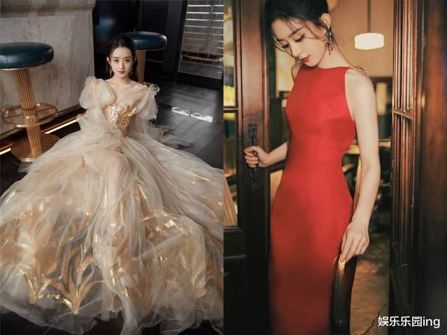 杨超越|明星年内高定礼服:赵丽颖6套唐嫣2套杨幂10套,baby穿不停