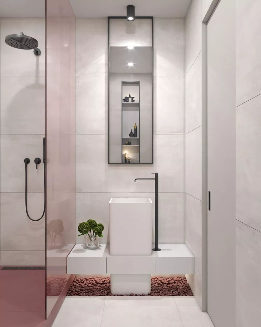 淋浴房这样设计超好看