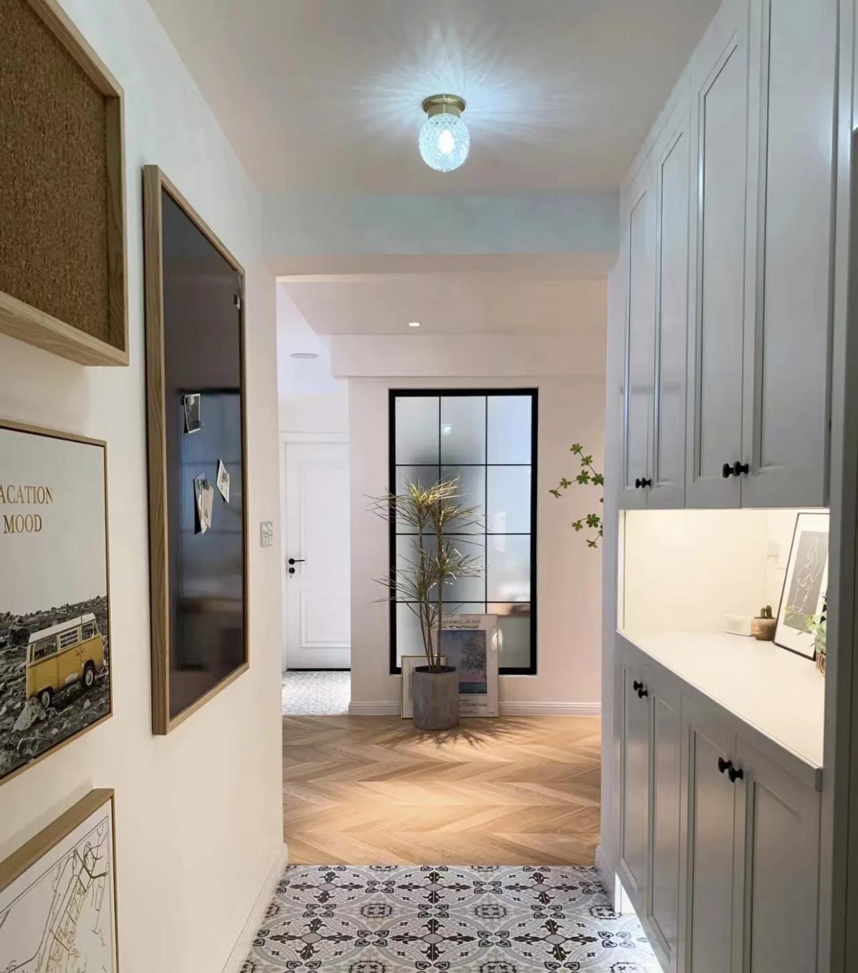 人生第一套房子,北欧跨界轻奢,虽然只有87㎡,打造出油画般的家