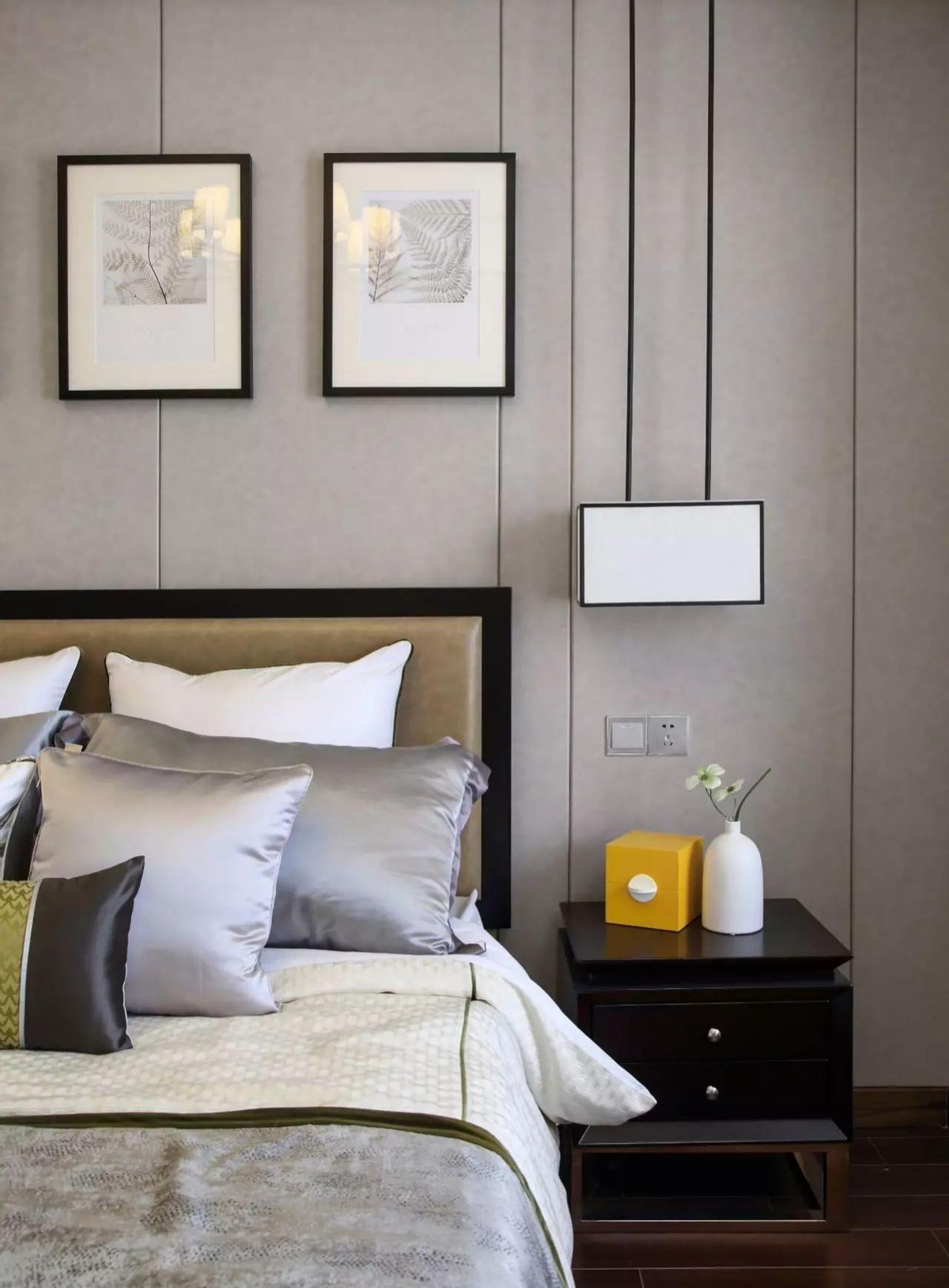 110㎡现代中式雅宅，客厅的一抹孔雀绿，尽显东方韵味~