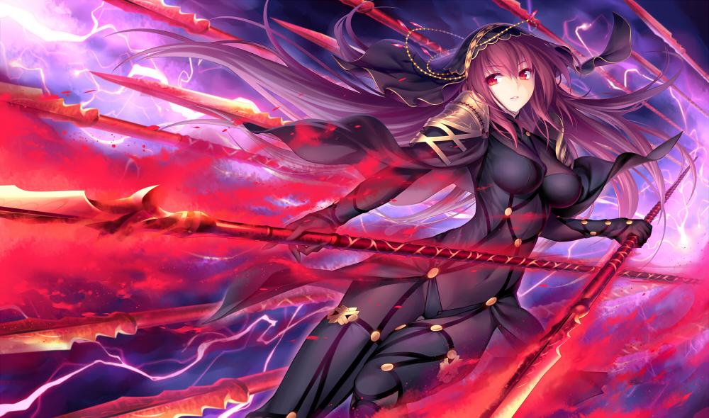 小舞|突然覺得，fate里的斯卡哈，其實塑造得很不成功